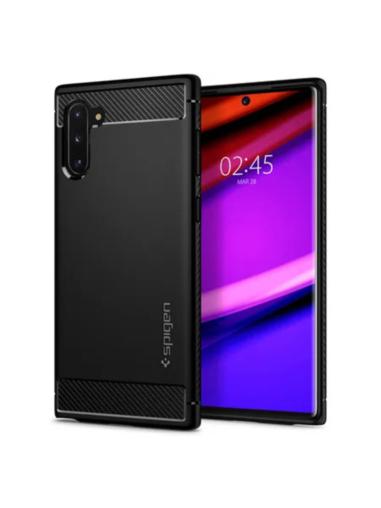 Spigen – tvirtas šarvų dėklas, skirtas Samsung Galaxy Note 10, juodas