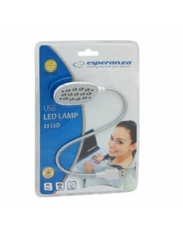 ESPERANZA EA120 - Lempa skirta neš. kompiuteriui USB-13 LED