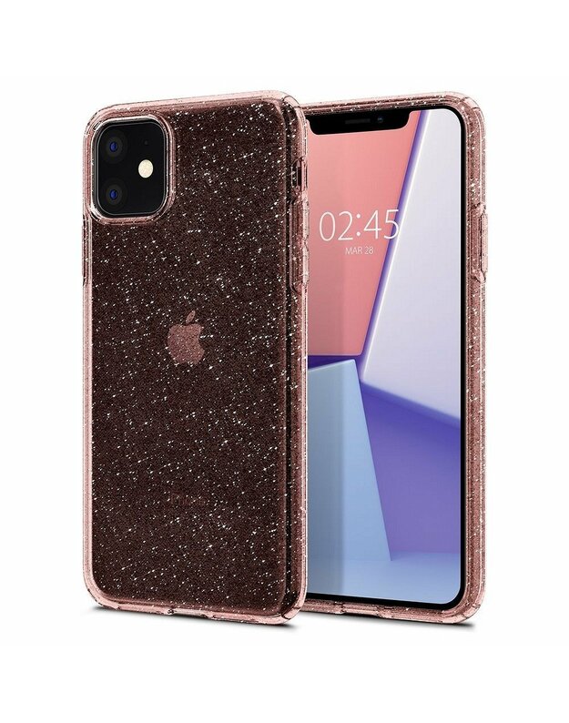 SPIGEN Liquid Crystal for Iphone 11 ( 6.1 ) glitter rose