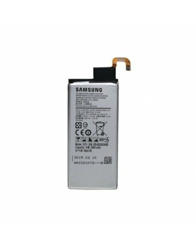 Telefono baterija Samsung G925F Galaxy S6 Edge (EB-BG925BBE) 2600mAh