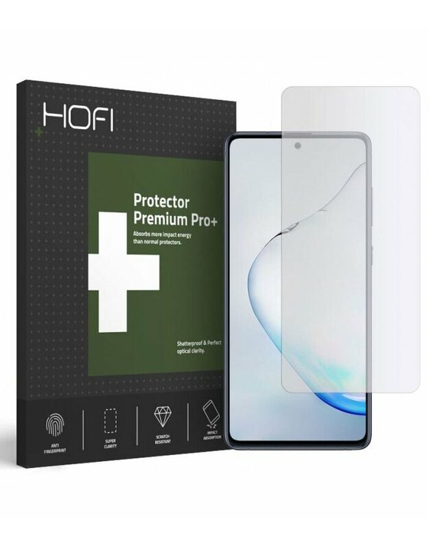 Ekrano apsauga Samsung Galaxy Note 10 Lite telefonui "HOFI Hybrid Glass"