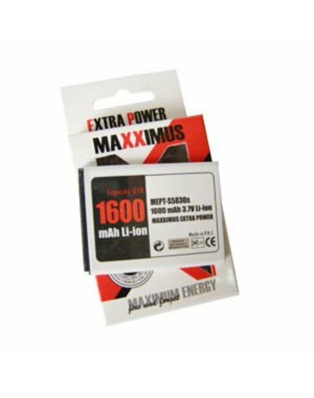 Maxximus Akumuliatoriai, SAMSUNG 1950 mAh Li-ion Samsung I8160, Galaxy Ace2,