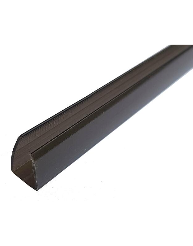 Profilis 2.1 m 6mm bronza-pilkas