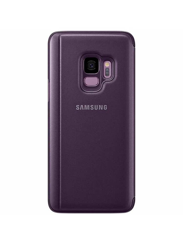 „Samsung ZG960CV Clear View“ stovimas dangtelis, skirtas Galaxy S9 Purple