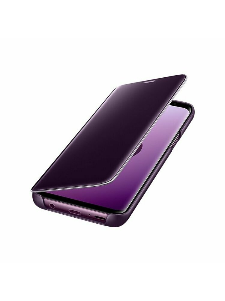 „Samsung ZG960CV Clear View“ stovimas dangtelis, skirtas Galaxy S9 Purple