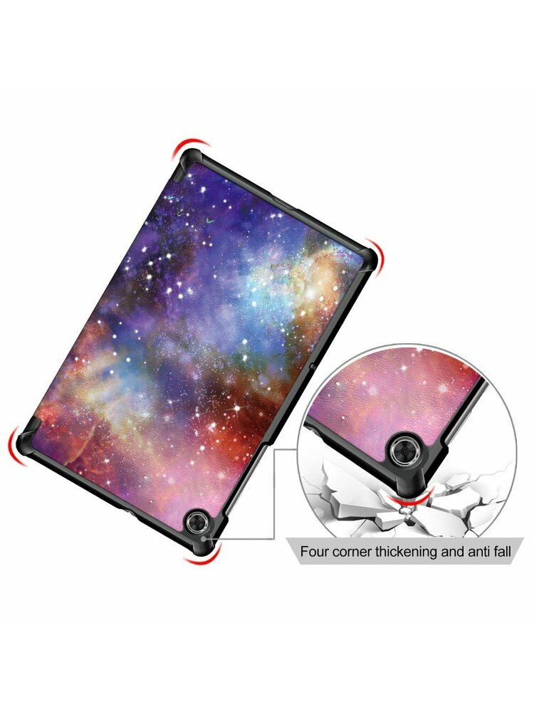 TriFold dėklas, skirtas Lenovo Tab M10 Plus TB-X606F, Galaxy