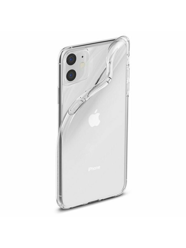 Iphone 11 nugarele skaidri spigen