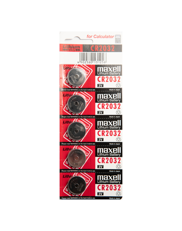 Maxell Lithium Battery 3v Cr2032 (1 vnt. kaina)