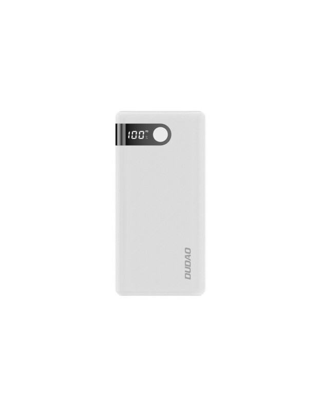 Išorinė baterija Power Bank Dudao K9Pro-05 2xUSB-A/Type-C/microUSB 20000mAh balta