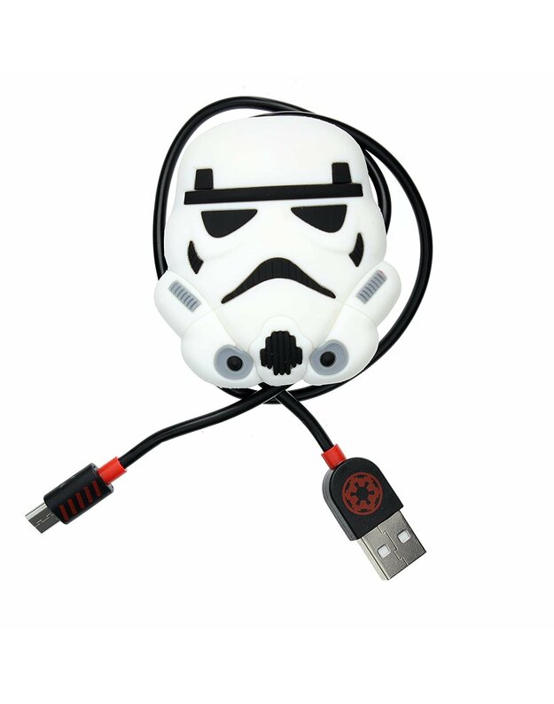 Star Wars CBSW-USB-TROOPE“ stalo laido laikiklis  micro usb 