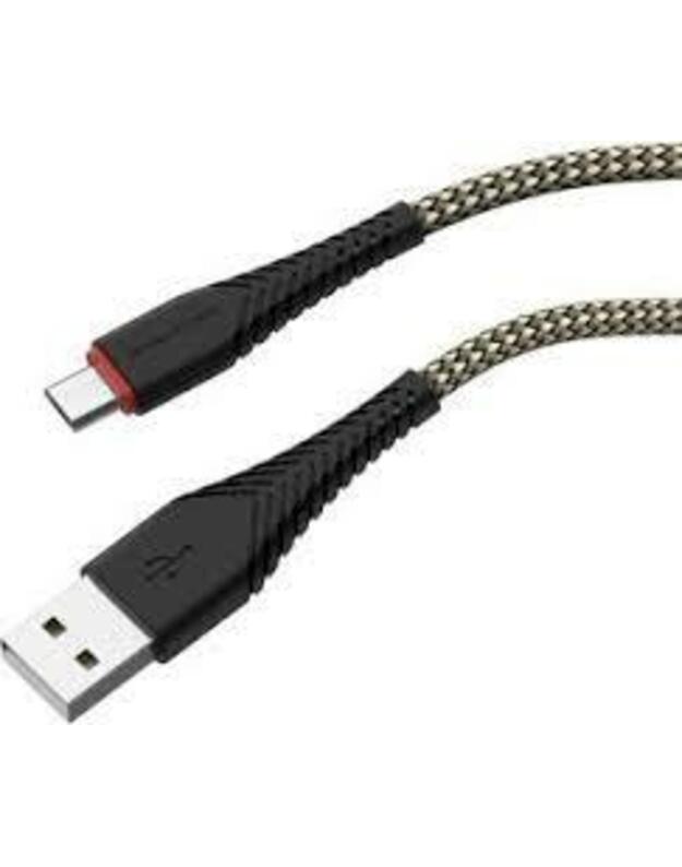 Kabelis USB-MicroUSB Borofone BX25, juodas