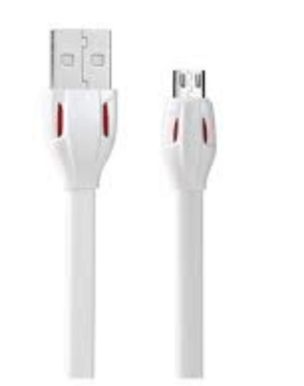 USB kabelis Remax RC-035m Laser microUSB baltas 