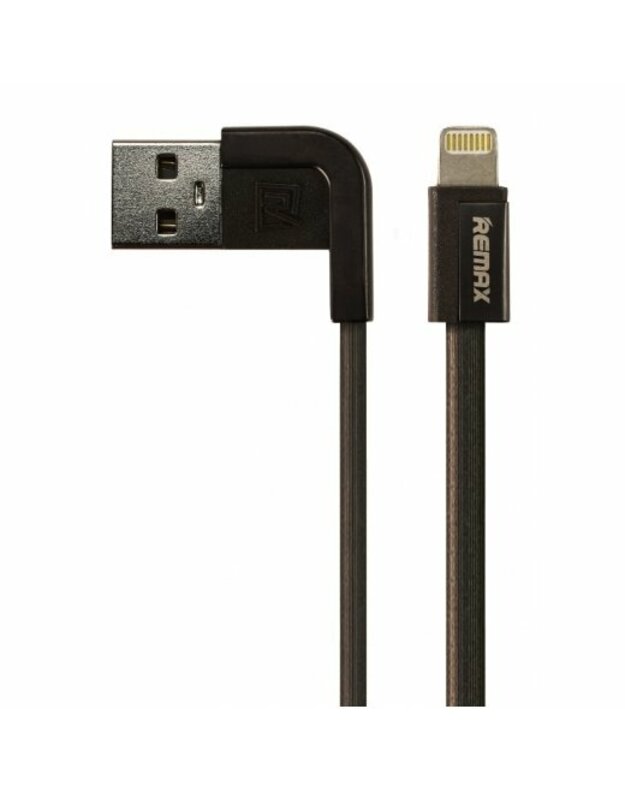 USB kabelis Remax RC-052i Cheynn Apple Lightning juodas 