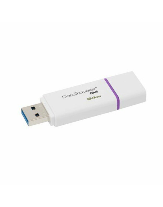 Kingston DataTraveler I G4 64 GB, USB 3.0, Purple, White