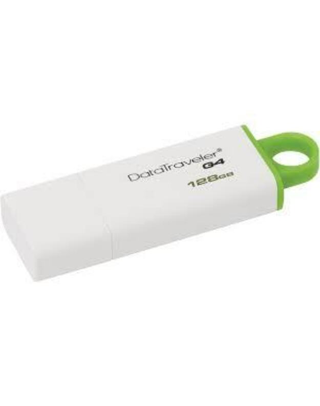 Kingston 128GB USB 3.0 DataTraveler I G4 (White + Green)