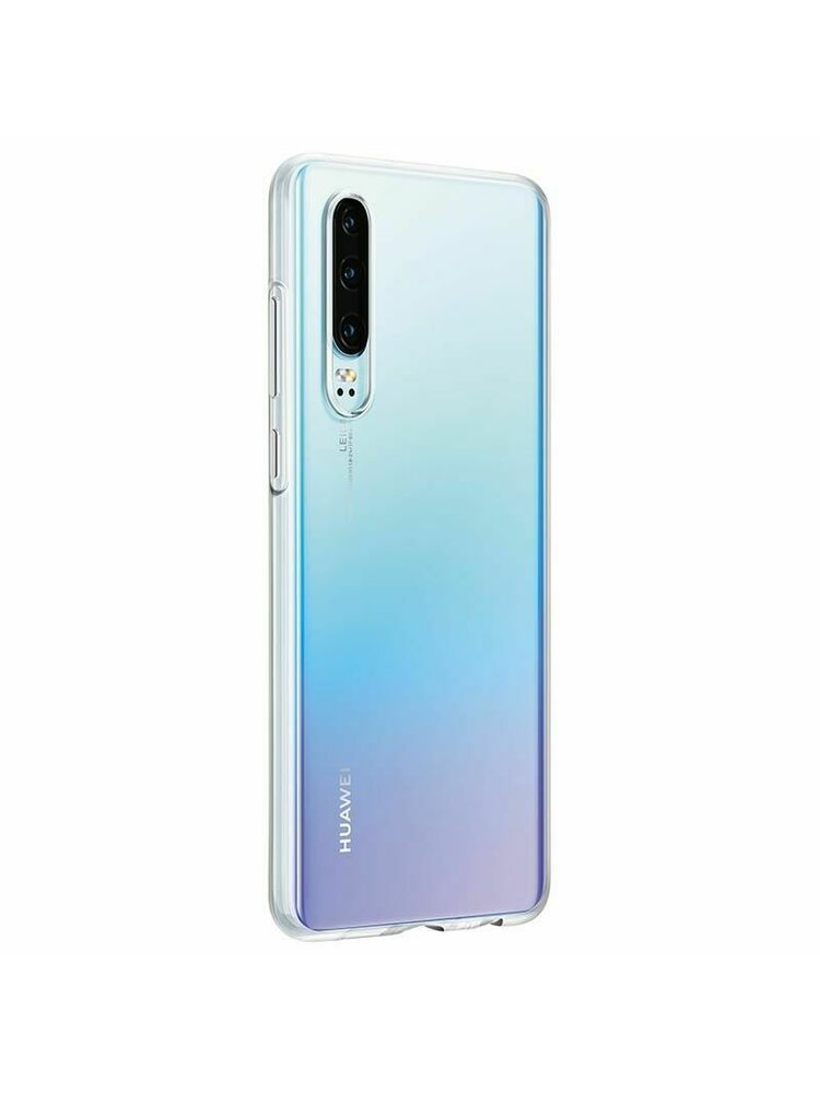 Originali Huawei P30 skaidri nugarėlė - Dėkliukas HUAWEI P30 (Elle), nugarėlė, skaidri