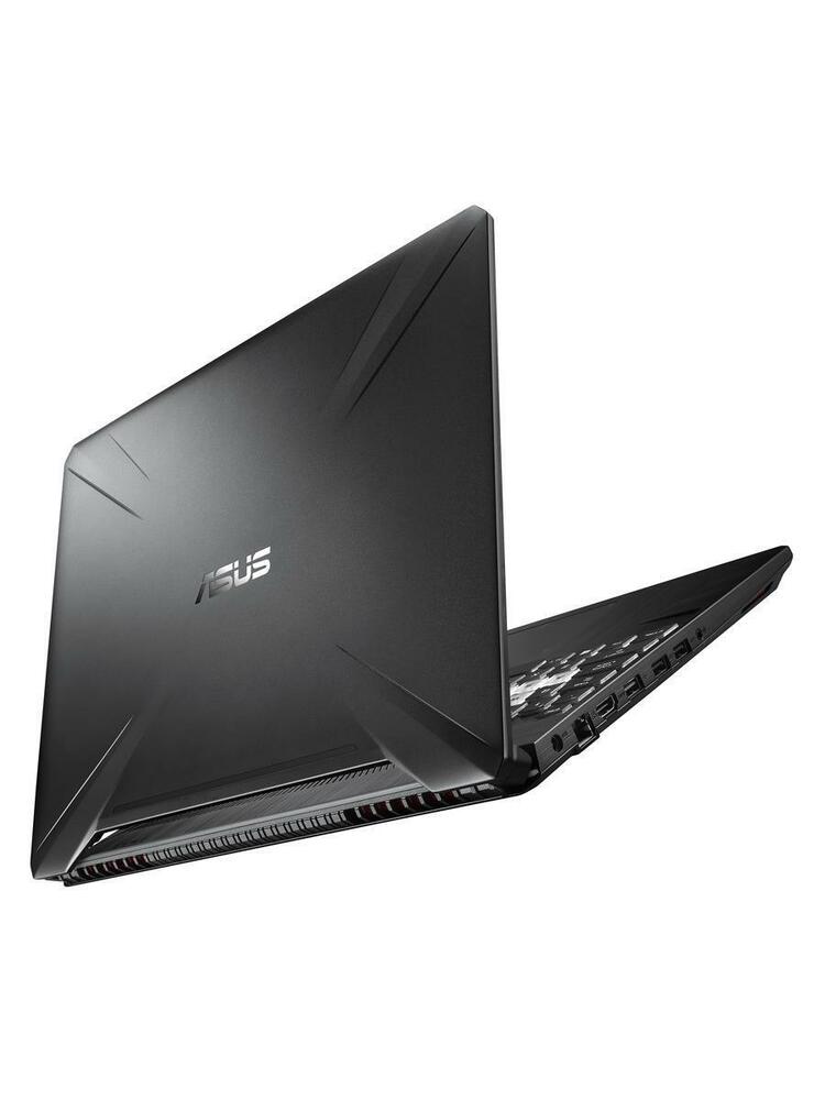 Nešiojamas kompiuteris ASUS TUF Gaming FX505DT-BQ051 Juoda 39,6 cm (15.6") 1920 x 1080 pikseliai AMD Ryzen 5 8 GB DDR4-SDRAM 512 GB SSD NVIDIA GeForce GTX 1650 Wi-Fi 5 (802.11ac)  