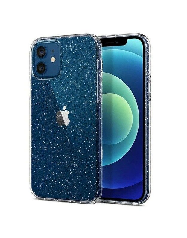 DĖKLAS CRYSTAL GLITTER APPLE IPHONE 11 PRO MAX SIDABRINIS