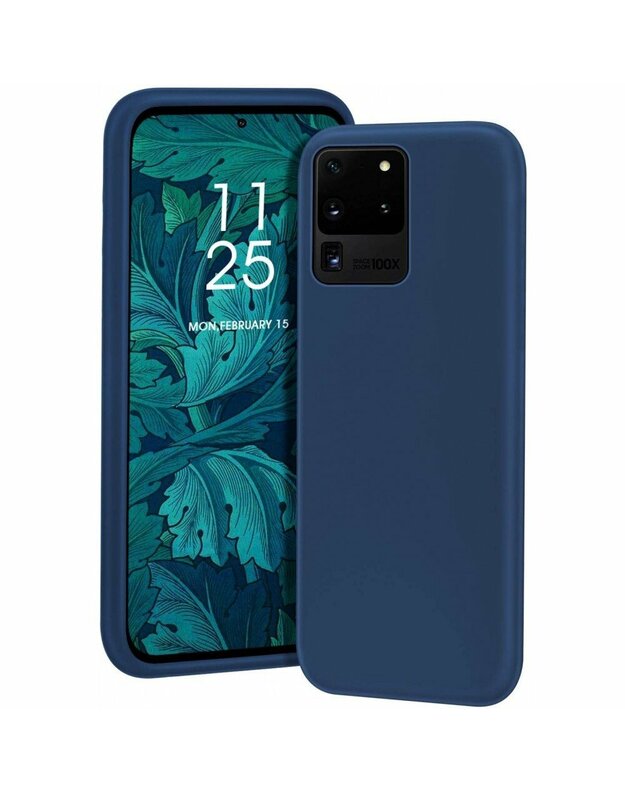 Tamsiai mėlynos spalvos dėklas X-Level Dynamic Samsung Galaxy G988 S20 Ultra telefonui