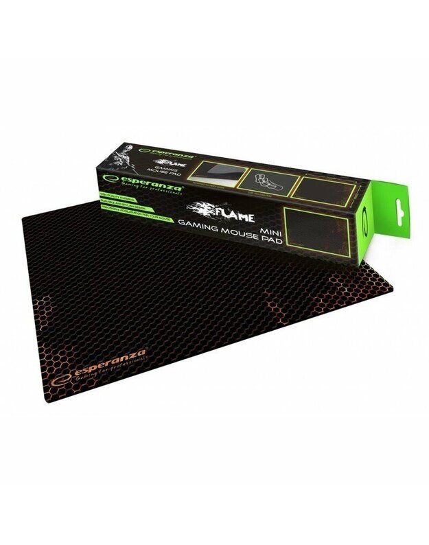 Pelės kilimėlis  ESPERANZA EGP101R FLAME MINI -GAMING | 250 x 200 x 2 mm 