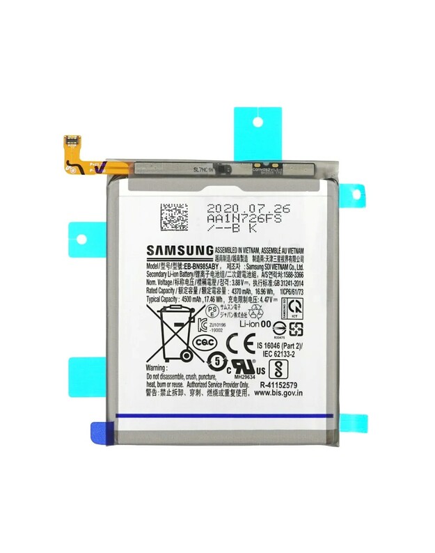 Akumuliatorius Samsung N985 Note 20 Ultra 4500mAh EB-BN985ABY (service pack)