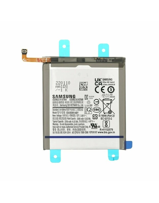 Akumuliatorius Samsung S901 S22 5G 3700mAh EB-BS901ABY (service pack)