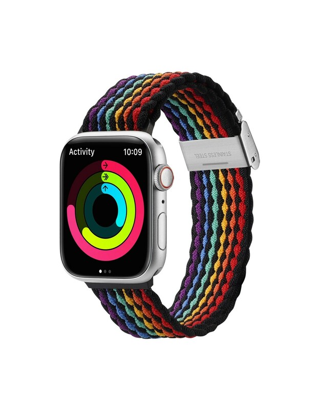 Apyrankė Dux Ducis Mixture II Series Apple Watch 38/40/41mm Dark Stripes