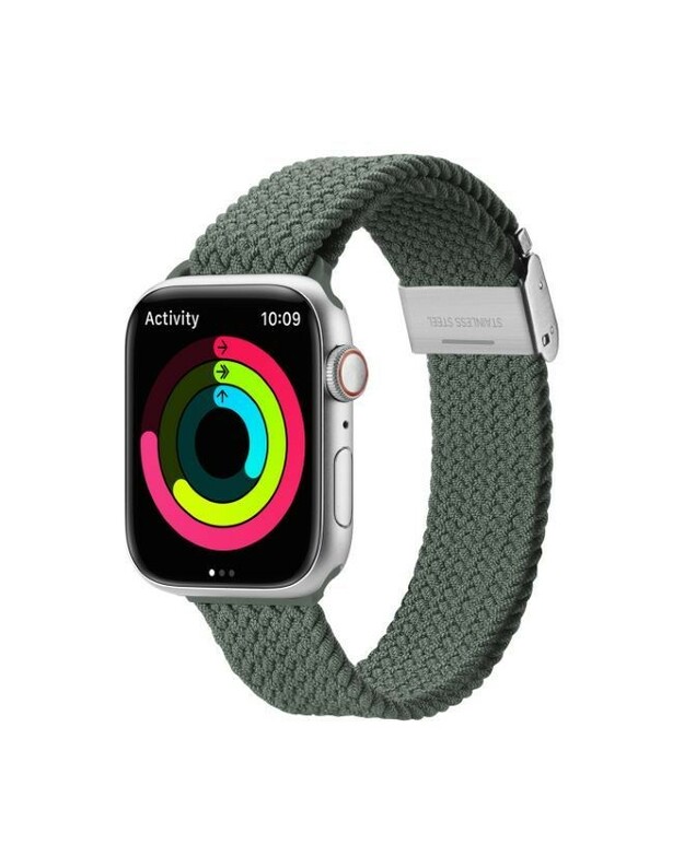 Apyrankė Dux Ducis Mixture II Series Apple Watch 38/40/41mm Olive Green