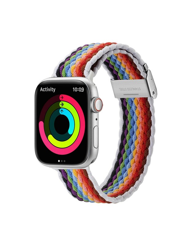 Apyrankė Dux Ducis Mixture II Series Apple Watch 38/40/41mm Pale Stripes