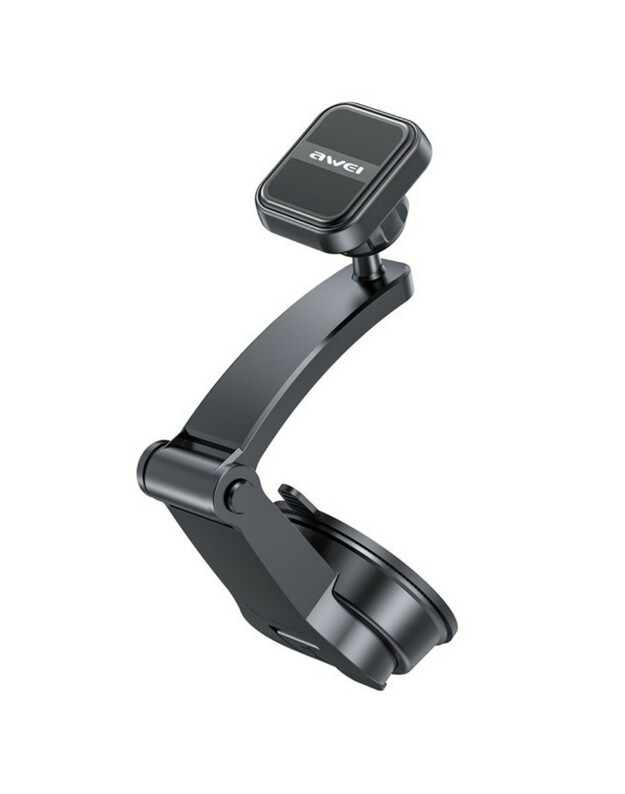 Automobilinis telefono laikiklis Awei X54 Magnetic (dashboard/windshield) juodas