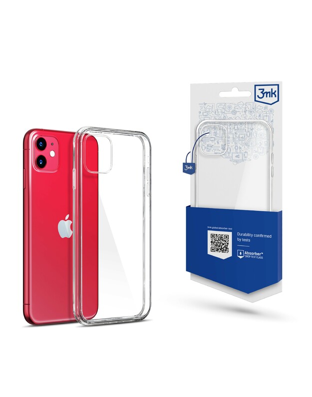 Dėklas 3mk Clear Case 1,2mm Apple iPhone 11