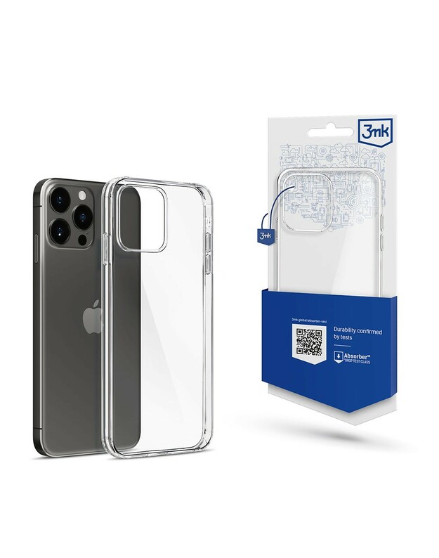 Dėklas 3mk Clear Case 1,2mm Apple iPhone 15 Pro Max