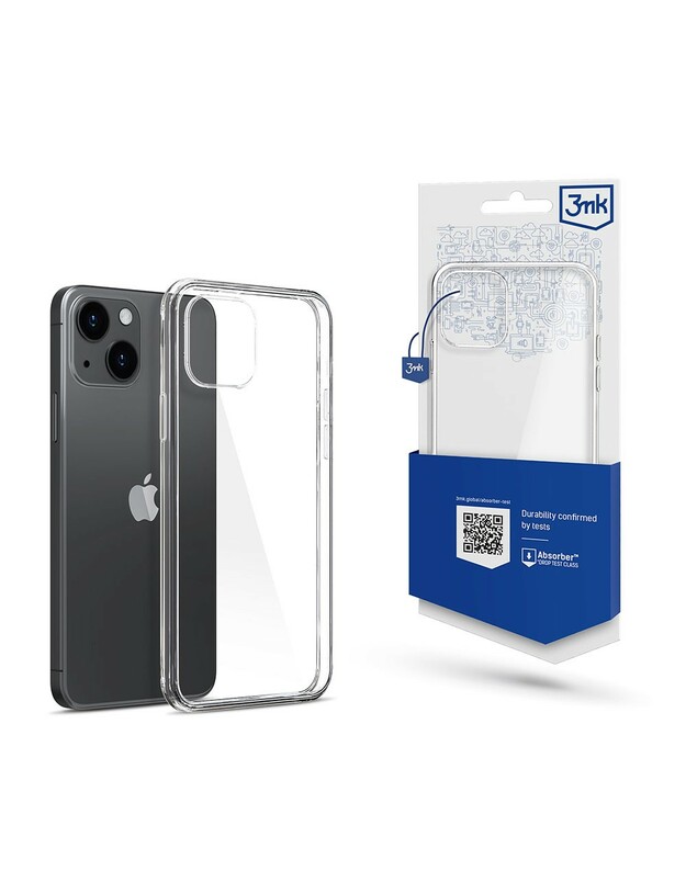 Dėklas 3mk Clear Case 1,2mm Apple iPhone 15