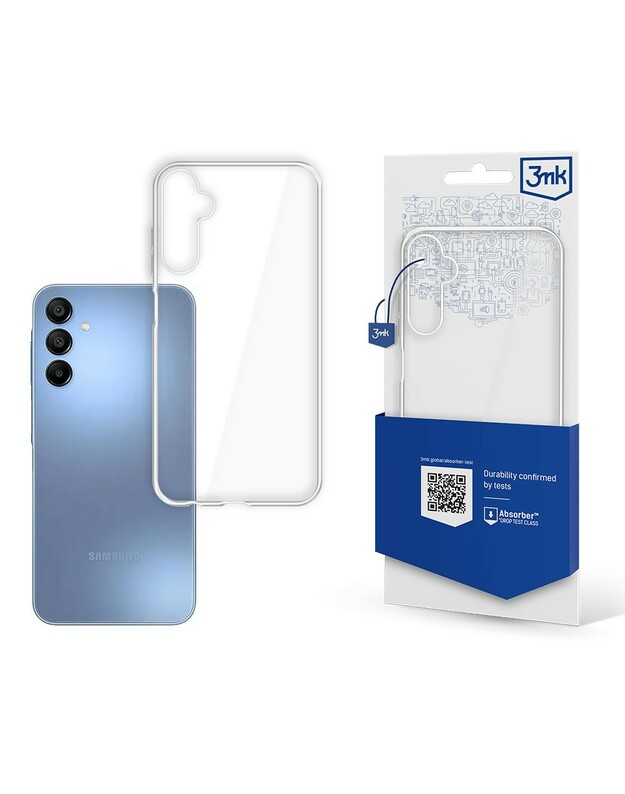 Dėklas 3mk Clear Case 1,2mm Samsung A155 A15 4G/A156 A15 5G