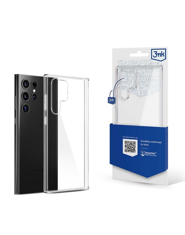 Dėklas 3mk Clear Case 1,2mm Samsung S928 S24 Ultra