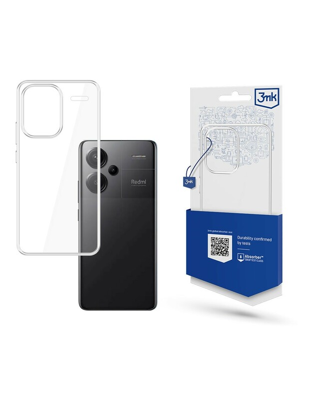 Dėklas 3mk Clear Case 1,2mm Xiaomi Redmi Note 13 Pro Plus 5G