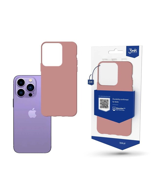 Dėklas 3mk Matt Case Apple iPhone 14 Plus rožinis