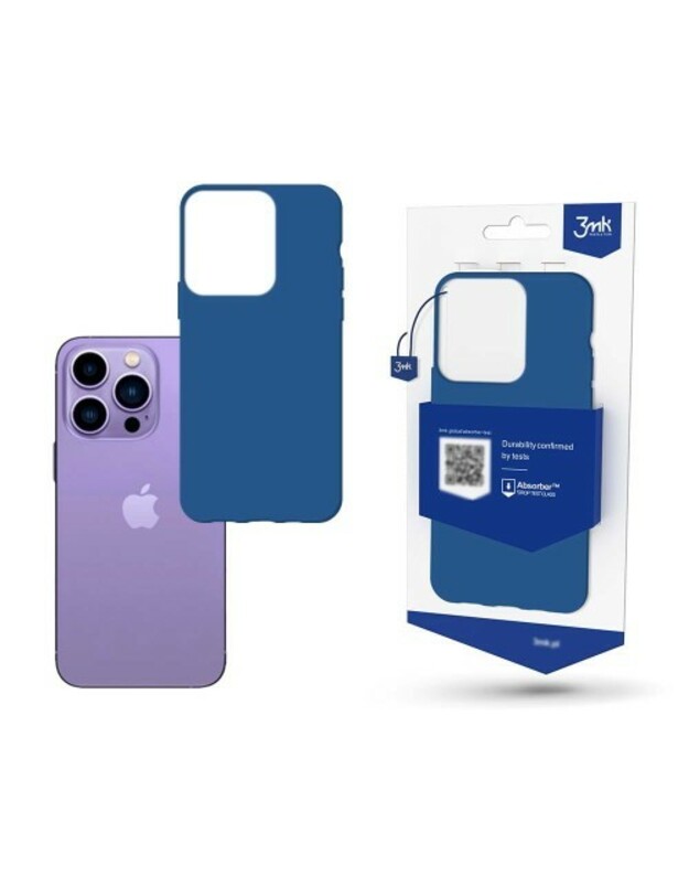 Dėklas 3mk Matt Case Apple iPhone 14 Plus violetinis