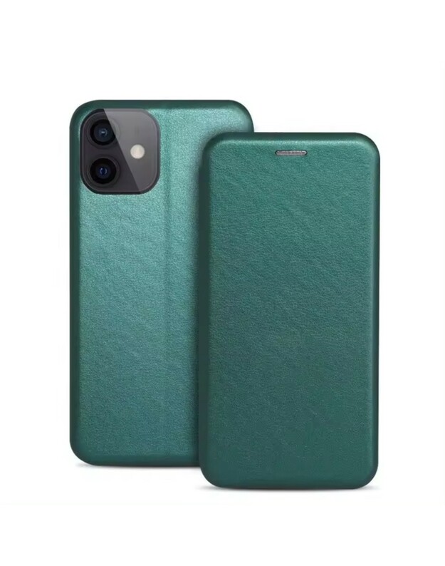 Dėklas Book Elegance Huawei P30 Lite tamsiai žalias