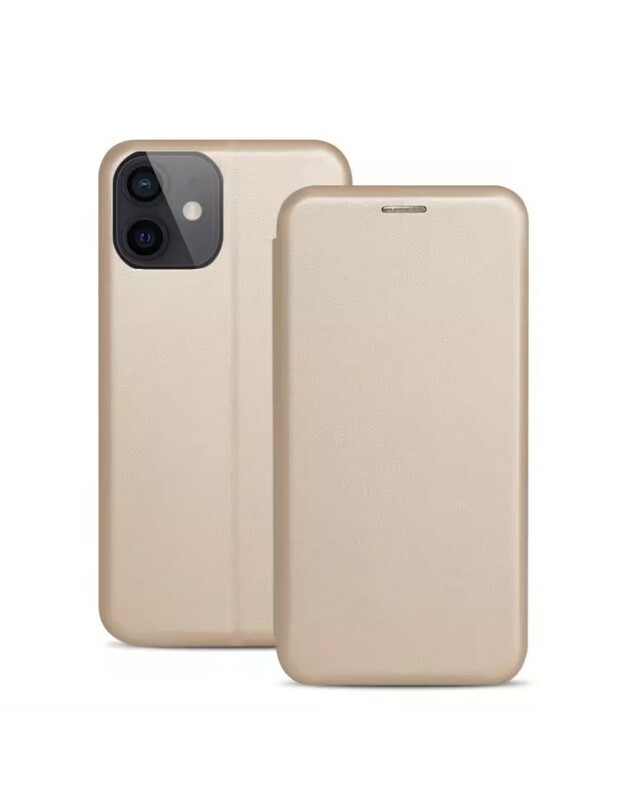 Dėklas Book Elegance Xiaomi Redmi Note 13 Pro 4G/Poco M6 Pro 4G auksinis