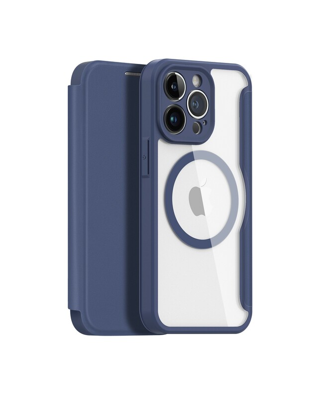 Dėklas Dux Ducis Skin X Pro Apple iPhone 15 Plus mėlynas