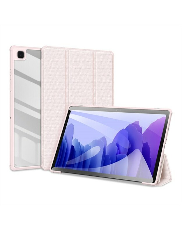 Dėklas Dux Ducis Toby Samsung X610/X616 Tab S9 FE Plus rožinis