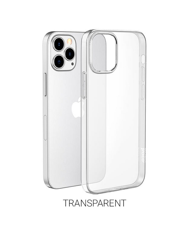 Dėklas Hoco TPU Magnetic Protective Apple iPhone 12 Pro Max skaidrus