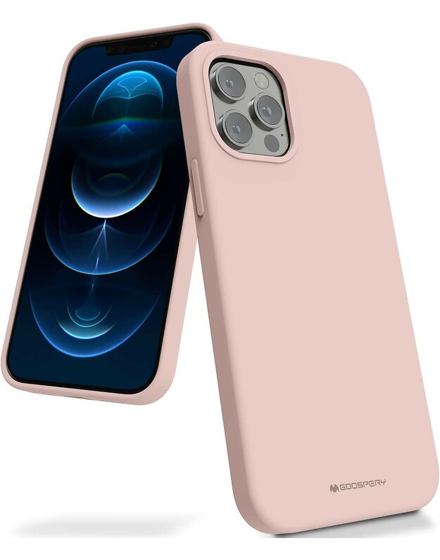 Dėklas Mercury Silicone Case Samsung G780 S20 FE rožinio smėlio