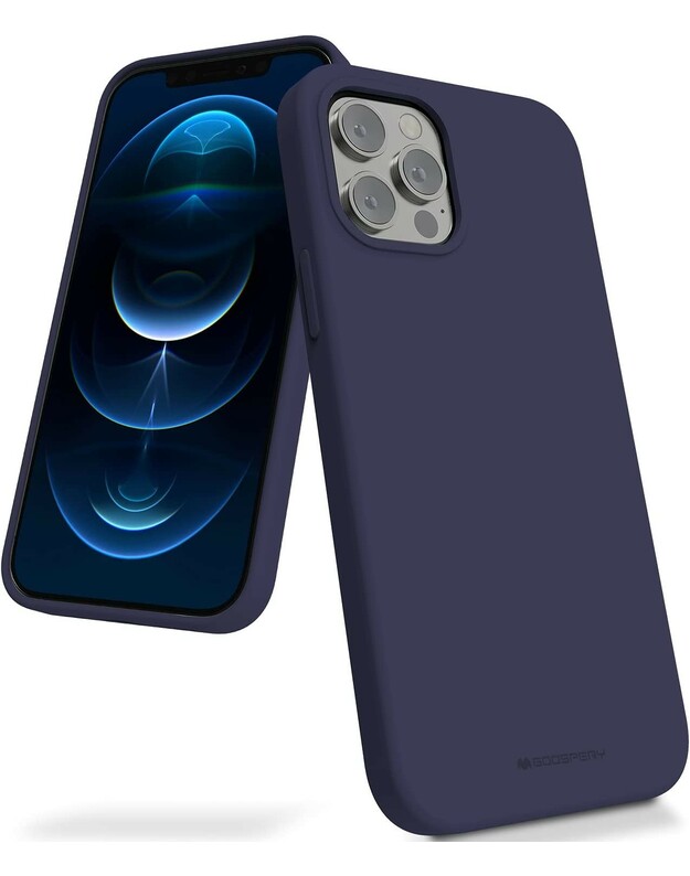 Dėklas Mercury Silicone Case Samsung G780 S20 FE tamsiai mėlynas