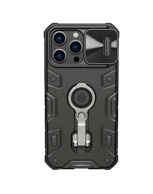 Dėklas Nillkin CamShield Armor Pro Apple iPhone 14 juodas