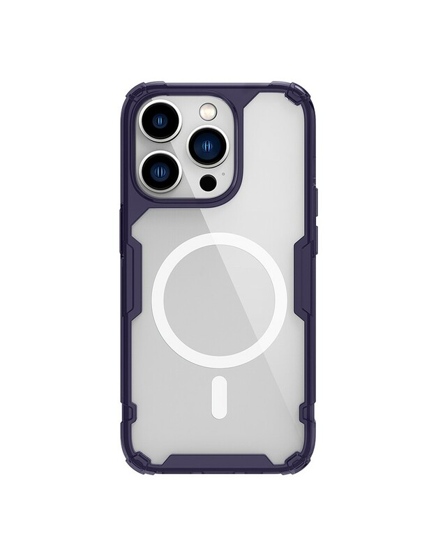 Dėklas Nillkin Nature TPU Pro Magnetic Apple iPhone 14 Pro violetinis