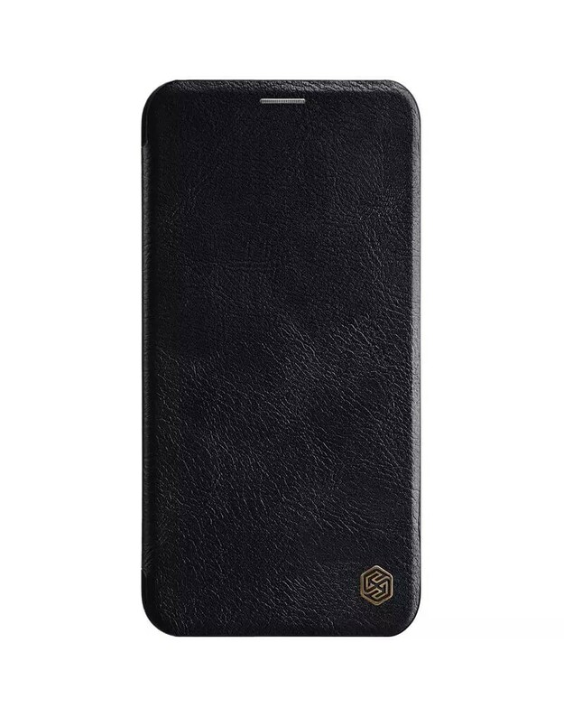 Dėklas Nillkin Qin Leather Samsung A135 A13 4G juodas