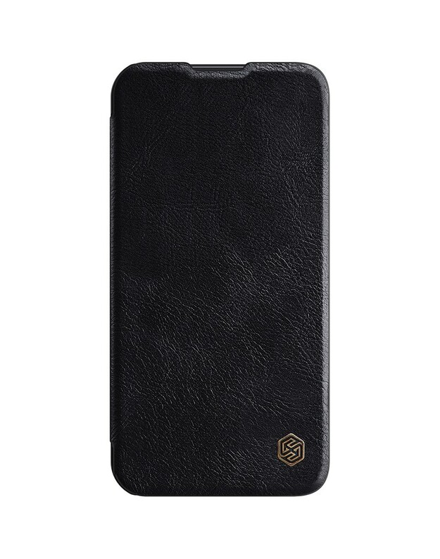 Dėklas Nillkin Qin Pro Leather Apple iPhone 14 juodas