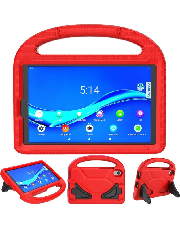 Dėklas Shockproof Kids Lenovo Tab M10 3rd Gen TB328FU/TB328XU 10.1 raudonas